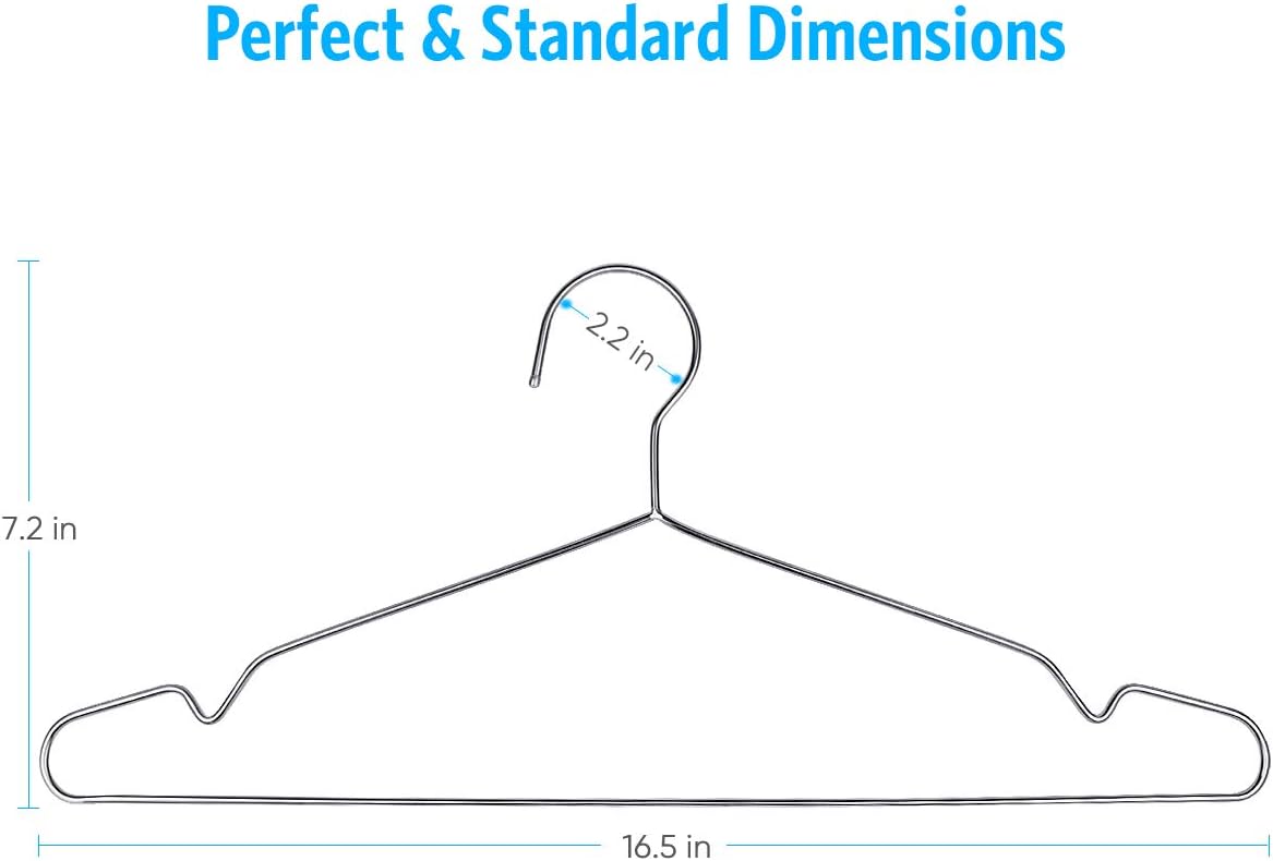 Metal Hangers—Sturdy and Durable Stainless Steel