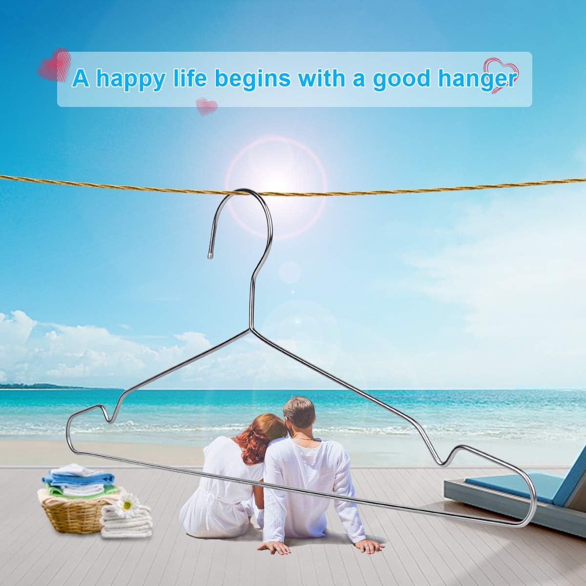 Metal Hangers—Sturdy and Durable Stainless Steel