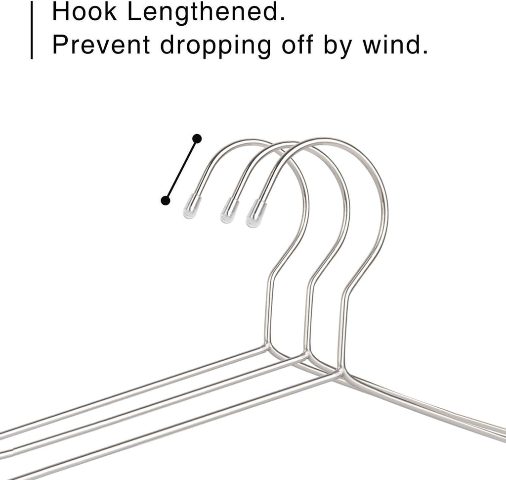 Metal Hangers—Sturdy and Durable Stainless Steel