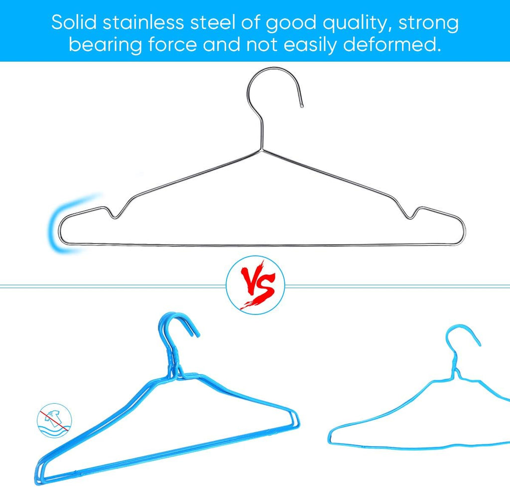 Metal Hangers—Sturdy and Durable Stainless Steel