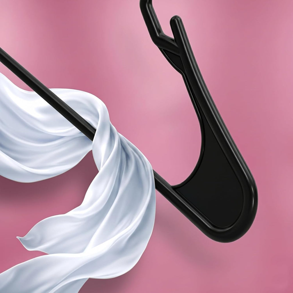 Plastic Hangers (Pack of 50) – Space-Saving Hangers