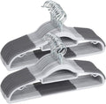 Plastic Hangers—Heavy-duty, wet-and-dry use hangers with non-slip pads