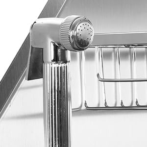 50 Dog Wash Bathtub. Pet Wash Station. Professional Stainless Steel Dog Grooming Tub with Ramp. Faucet. Sprayer. Drain Kit. Right Door